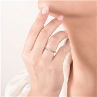 Ringe Idee Preziose dal 1987 Dame in Weißgold Diamante 0.16 Ct IP.AK18B/9D - IP.AK18B/9D